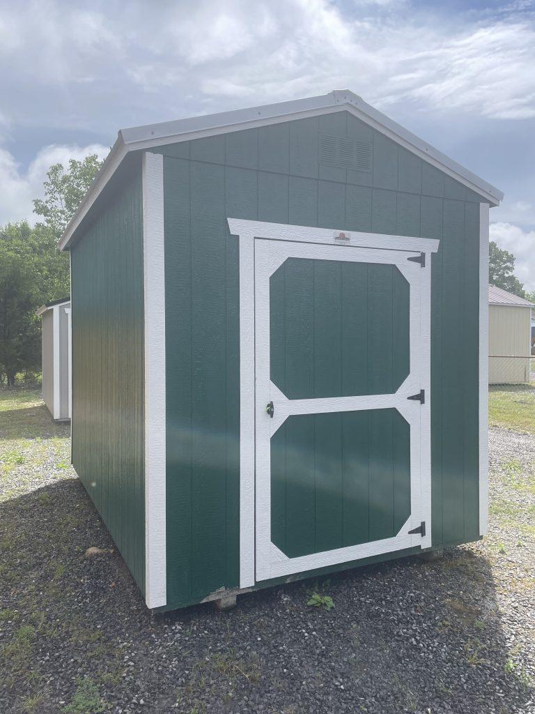 8×12 Utility Shed – Evergreen