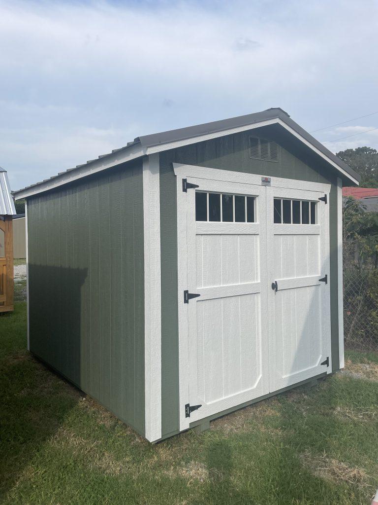 8×10 Utility Shed – Rosemary Green