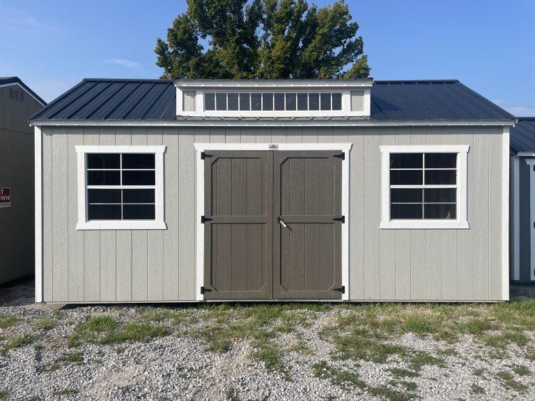 10×20 Utility Dormer – Gap Gray